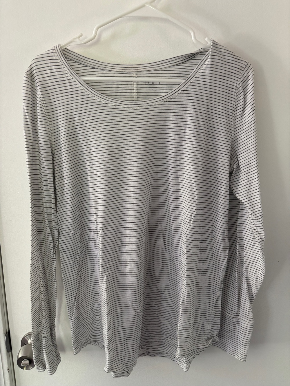 Ann Taylor Loft Women’s L Striped Shirt